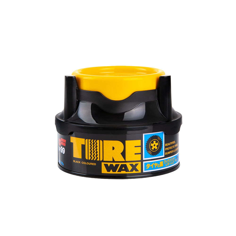 Soft99 Black Tire Wax Tire Coating Plastic Coating 170g