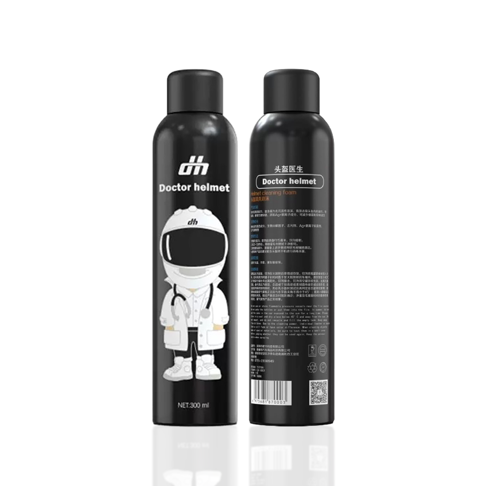 Dr Helmet Cleaning Foam Spray for Motorcycle Helmet Sanitiser Foam