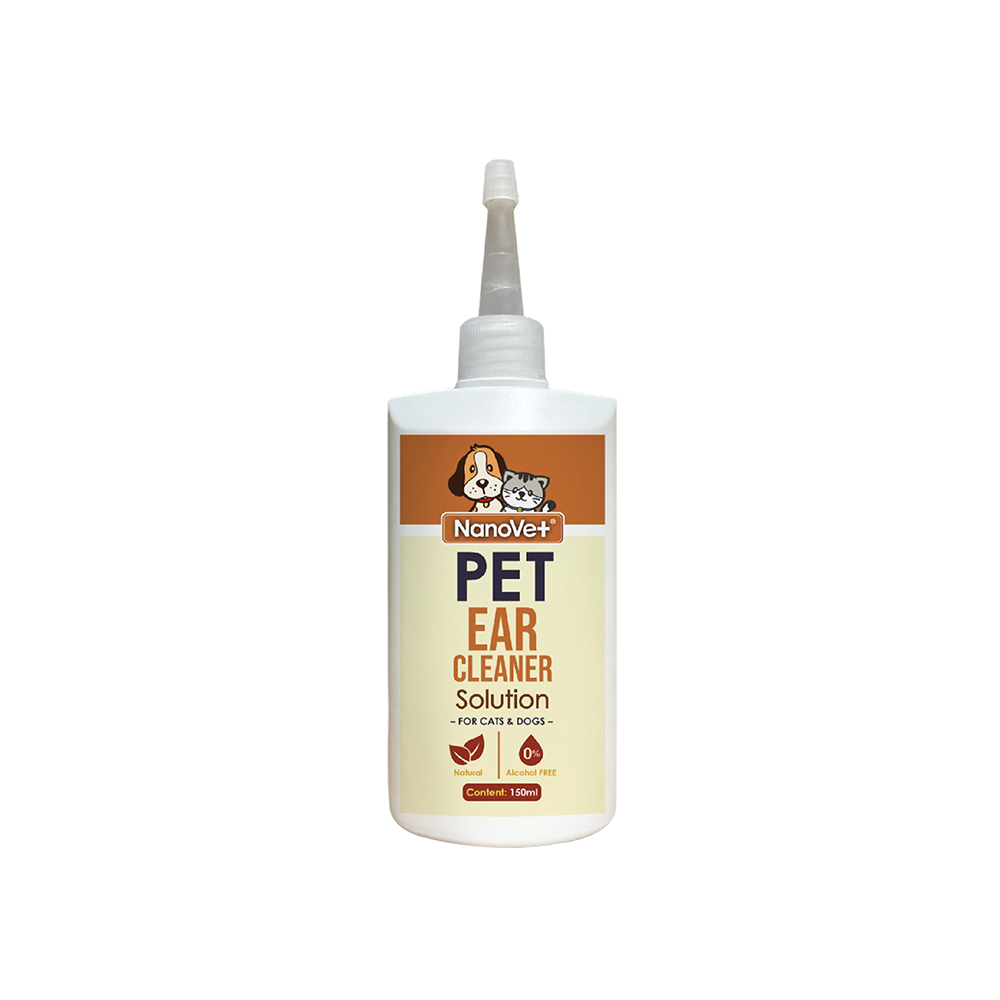 Nanovet Ear Cleaner Solution 150ml