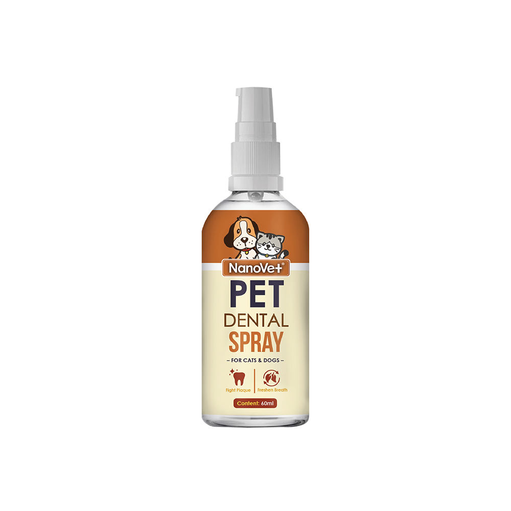Nanovet Dental Mouth Spray for Cat and Dog 60ml