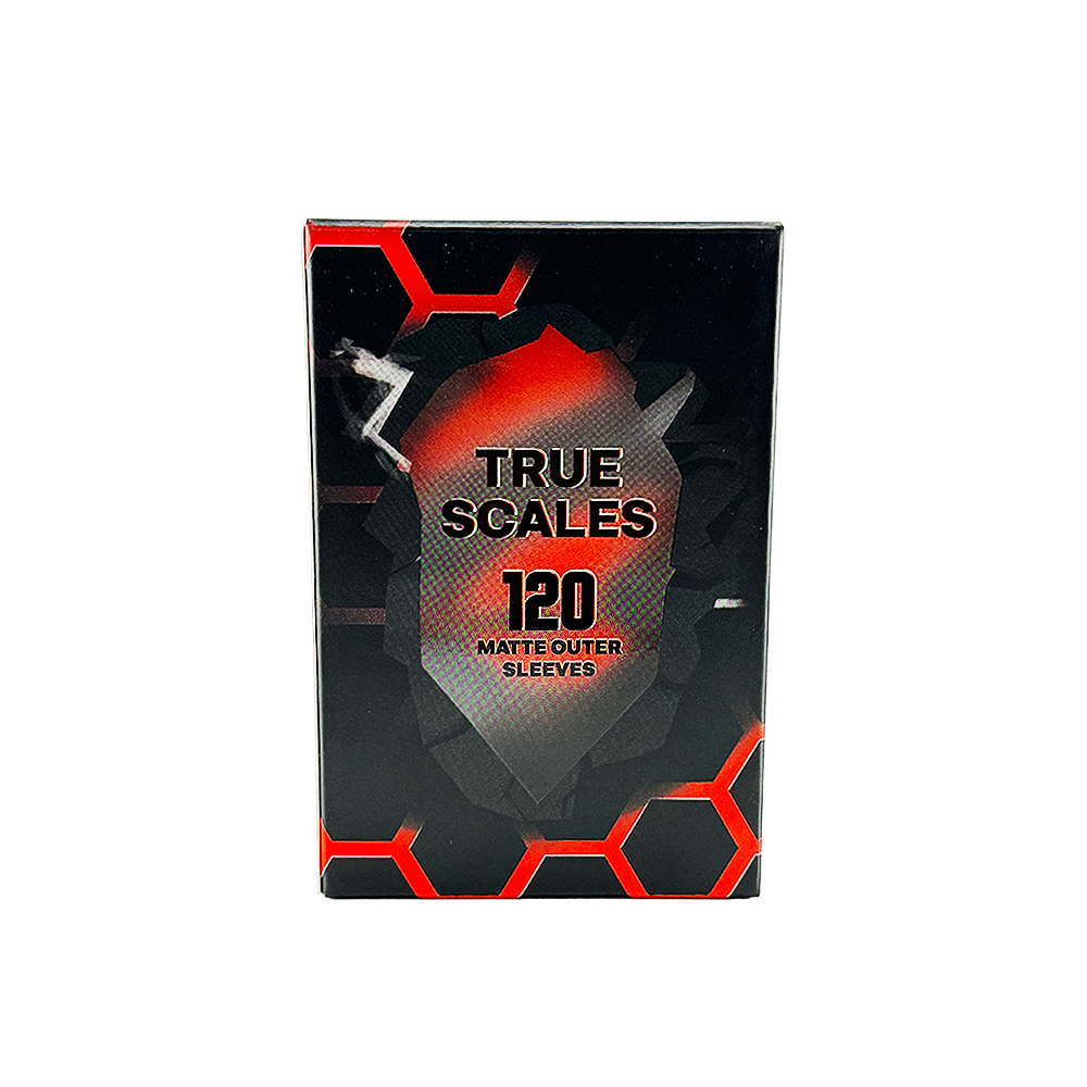 True Scales Clear Matte Outer Sleeves for Pokemon TCG One Piece TCG