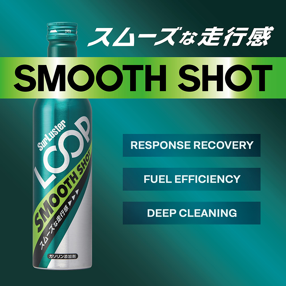 SurLuster Loop Smooth / Power Shot Fuel Additive for Cars & Motorcycles
