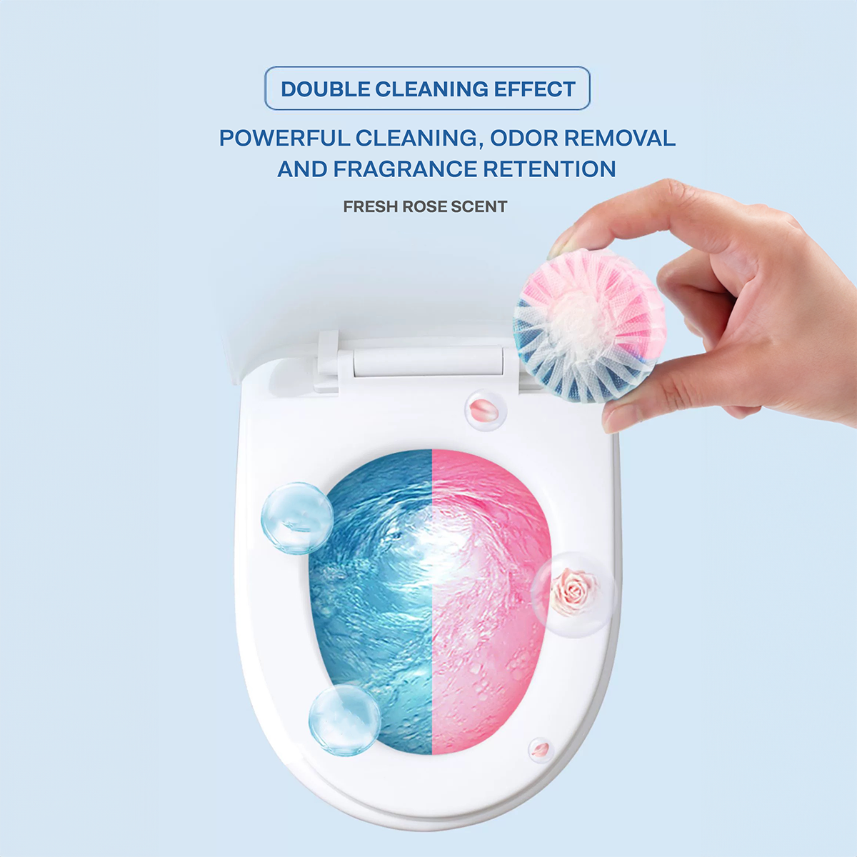 MEIJIE Auto Toilet Flush Disinfectant