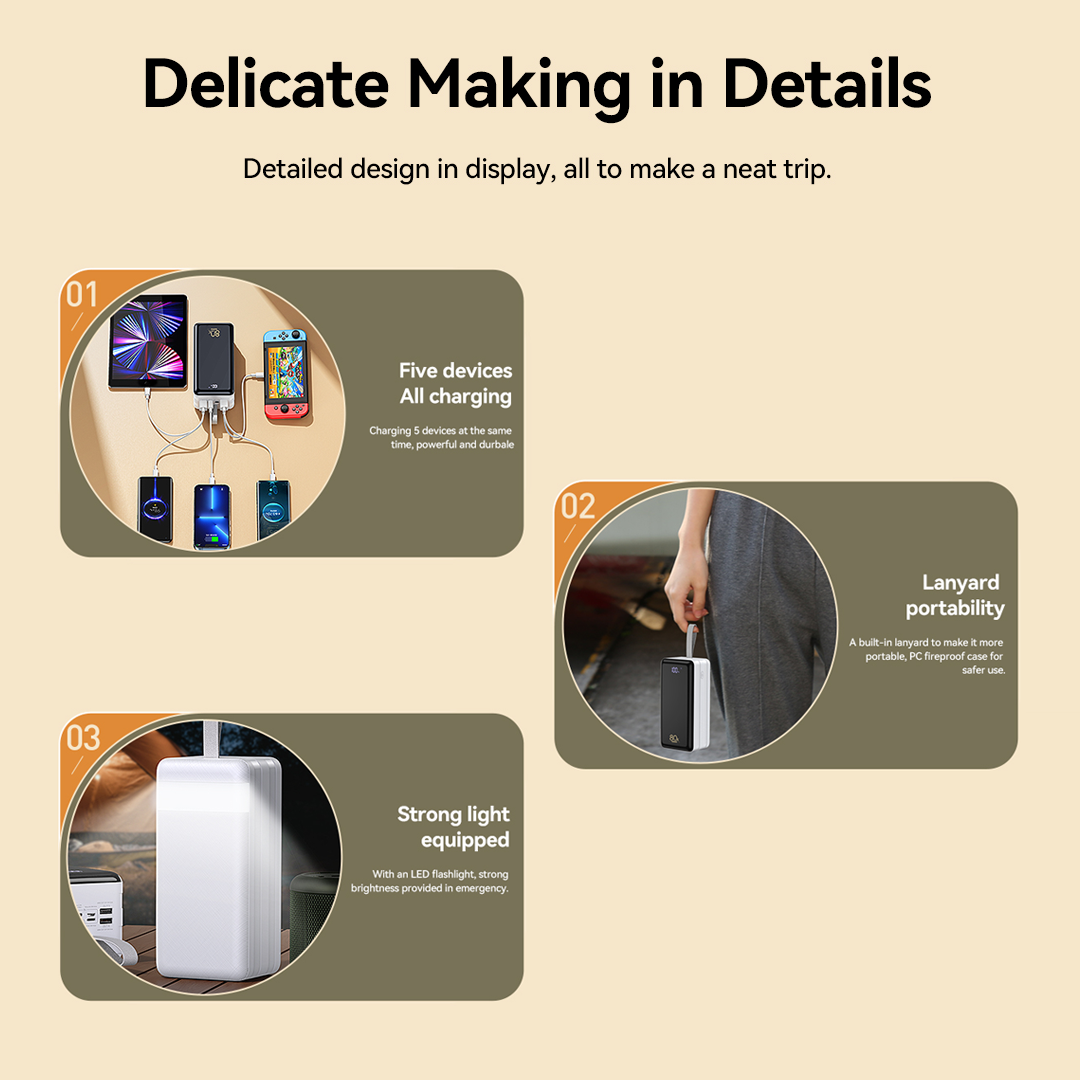 Remax RPP-266/291 80000mAH Portable Power Bank