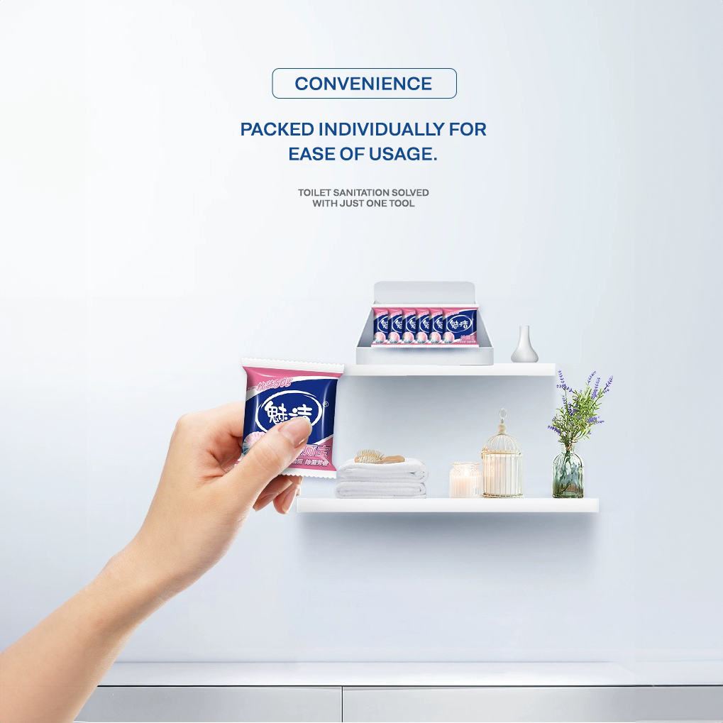 MEIJIE Auto Toilet Flush Disinfectant