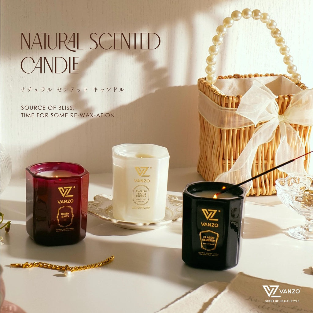 Vanzo Scented Candles Long Lasting Home Fragrance