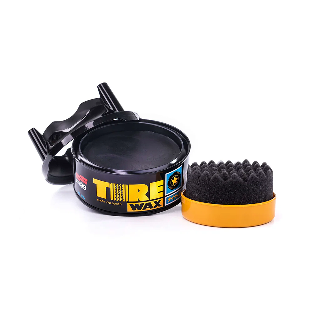 Soft99 Black Tire Wax Tire Coating Plastic Coating 170g