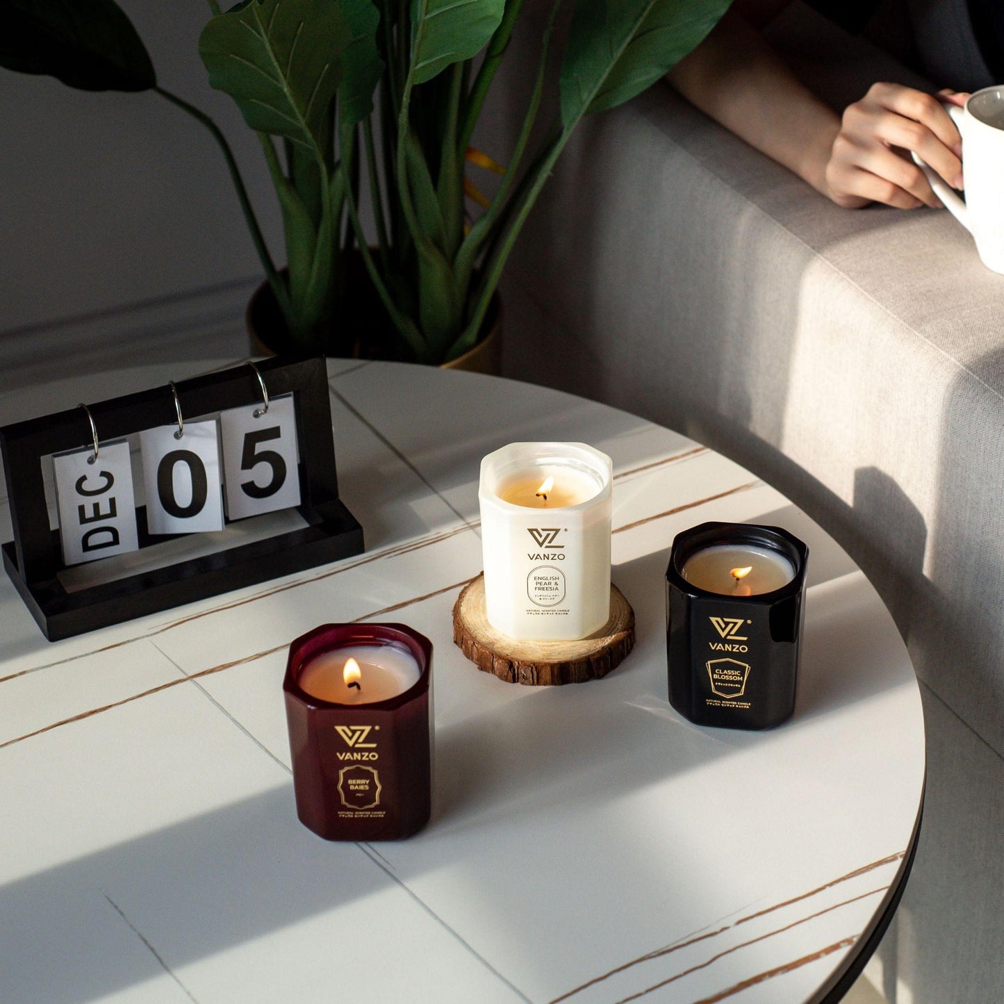 Vanzo Scented Candles Long Lasting Home Fragrance