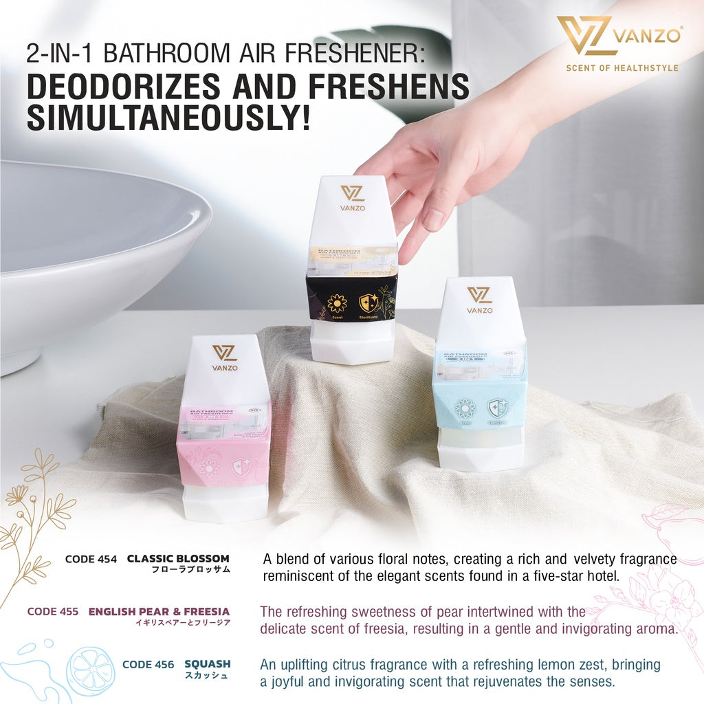 Vanzo Home Bathroom Air Freshener (Heavy Duty)