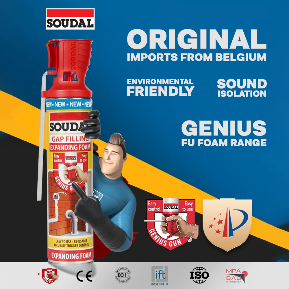 Soudal Gap Filling & Expanding Foam Genius 500ml