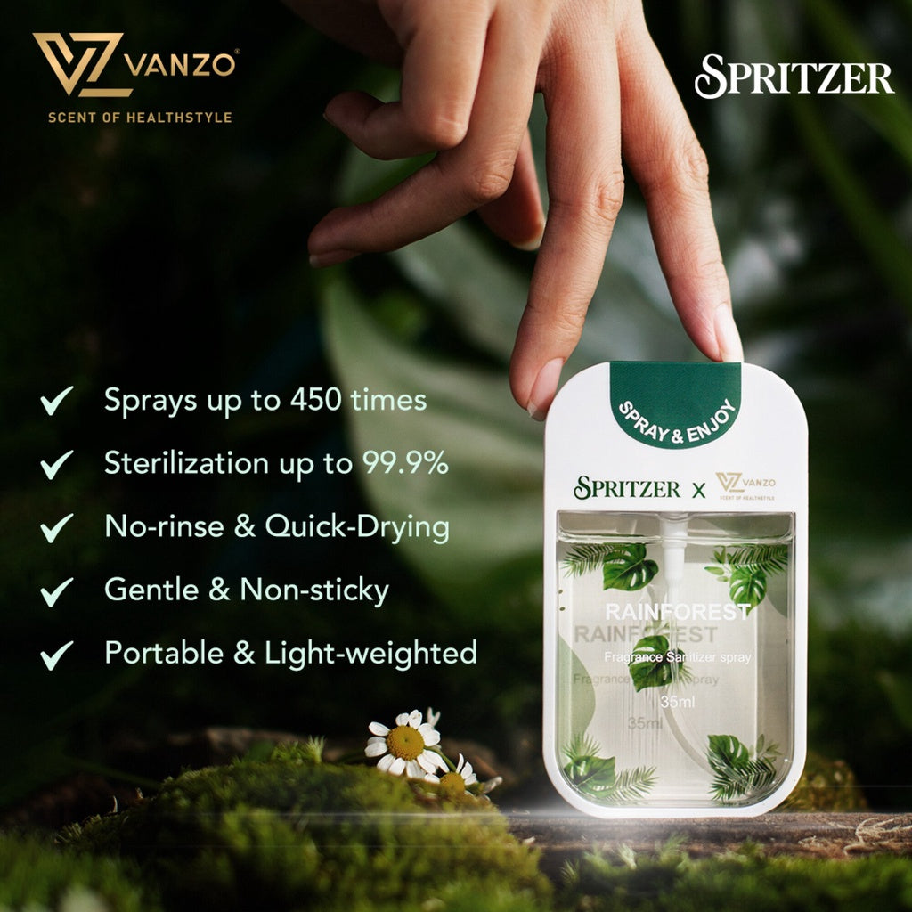 Vanzo Hand Sanitiser Sanitizer (Bundle of 2)