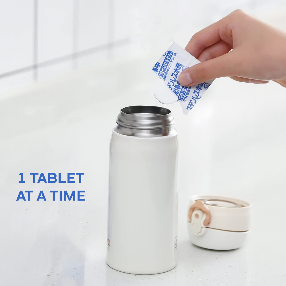 Kobayashi Pharmaceutical Cups Mugs Bottles Tumblers Descaler (Box of 8 Tablets)