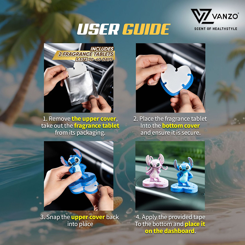 Vanzo Lilo & Sitch & Angel Car Perfume