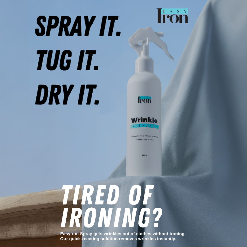 EasyIron Wrinkle Releaser Anti Static Spray for Clothes