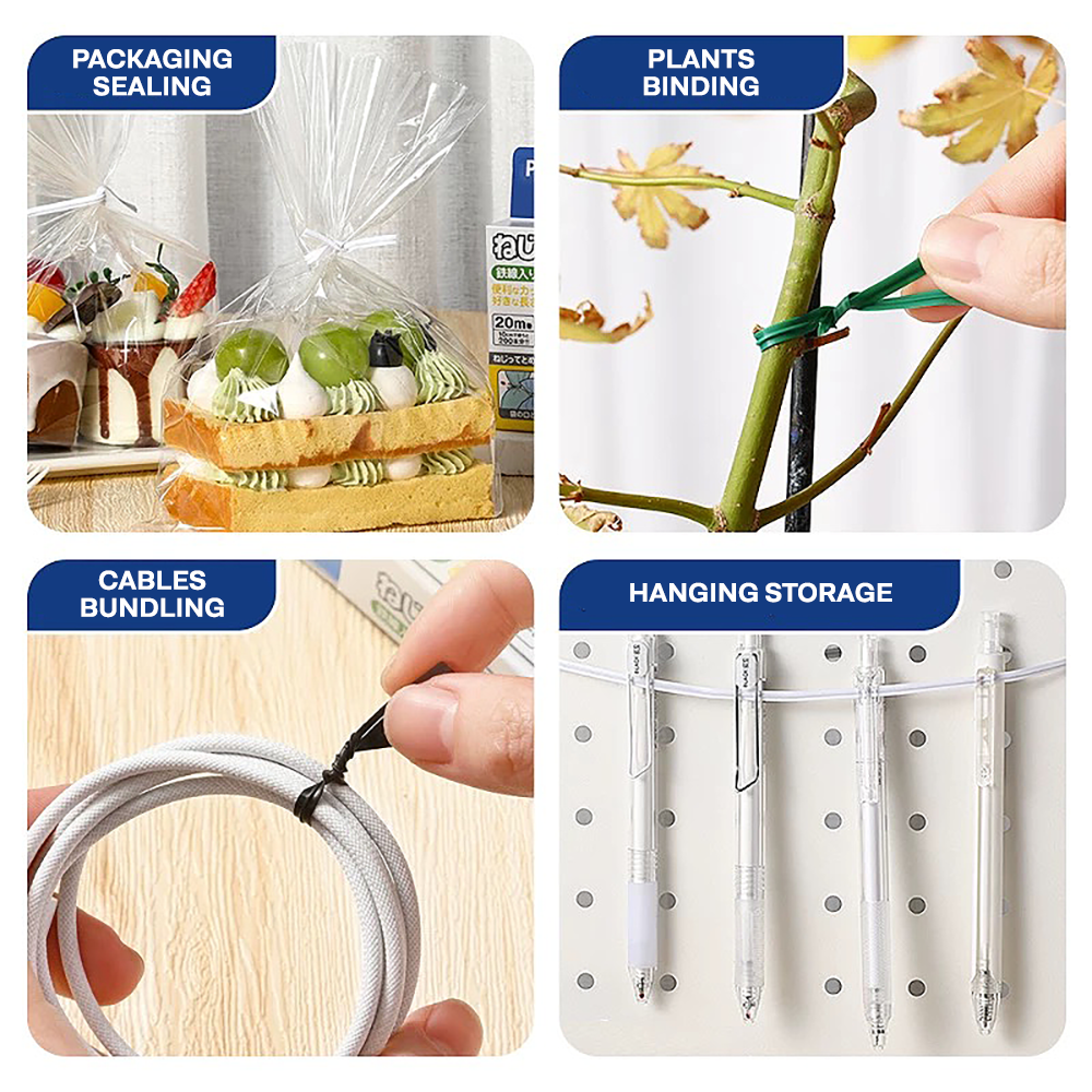 PLUS Japanese Home and Gardening Binding Tire Twist & Tie Wire