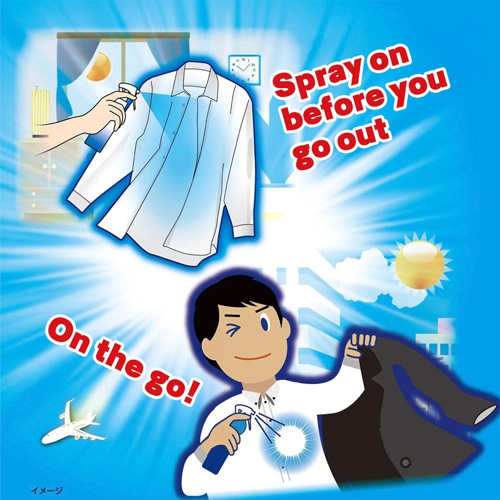 Kobayashi Pharmaceutical Ice Cool Shirt Spray STRONG Large 280ml / Refill 370ml
