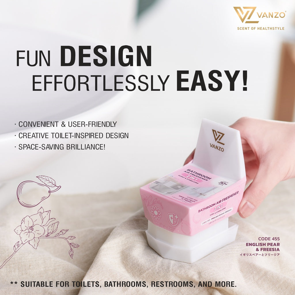 Vanzo Home Bathroom Air Freshener (Heavy Duty)