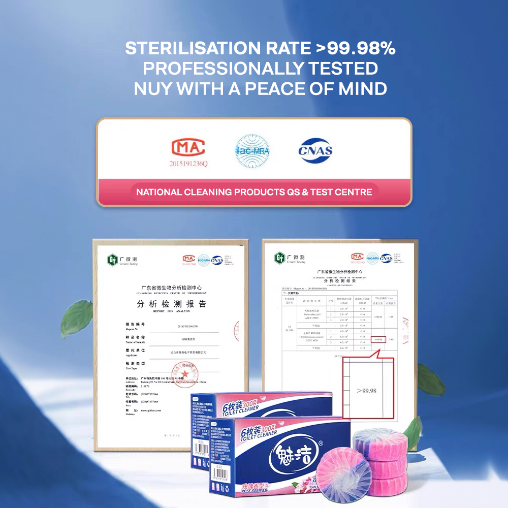 MEIJIE Auto Toilet Flush Disinfectant