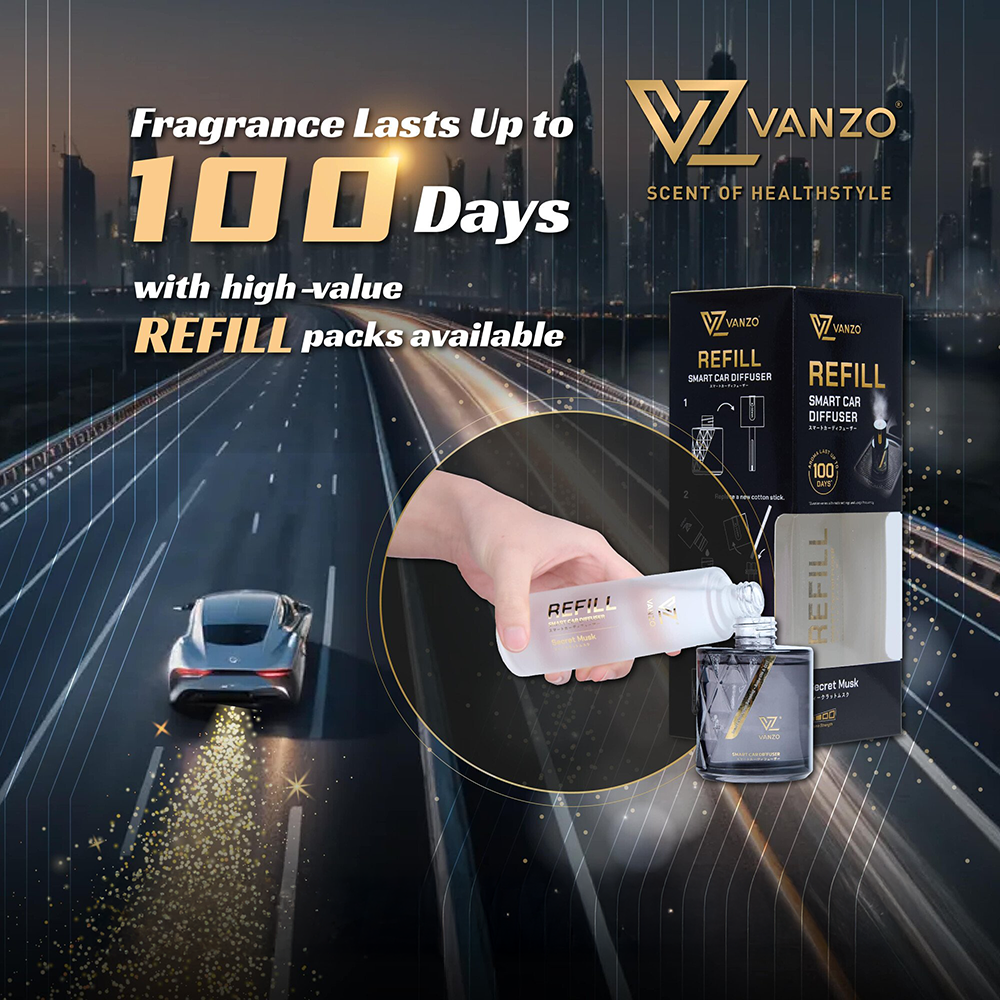 Vanzo Leak-Proof Smart Car Diffuser