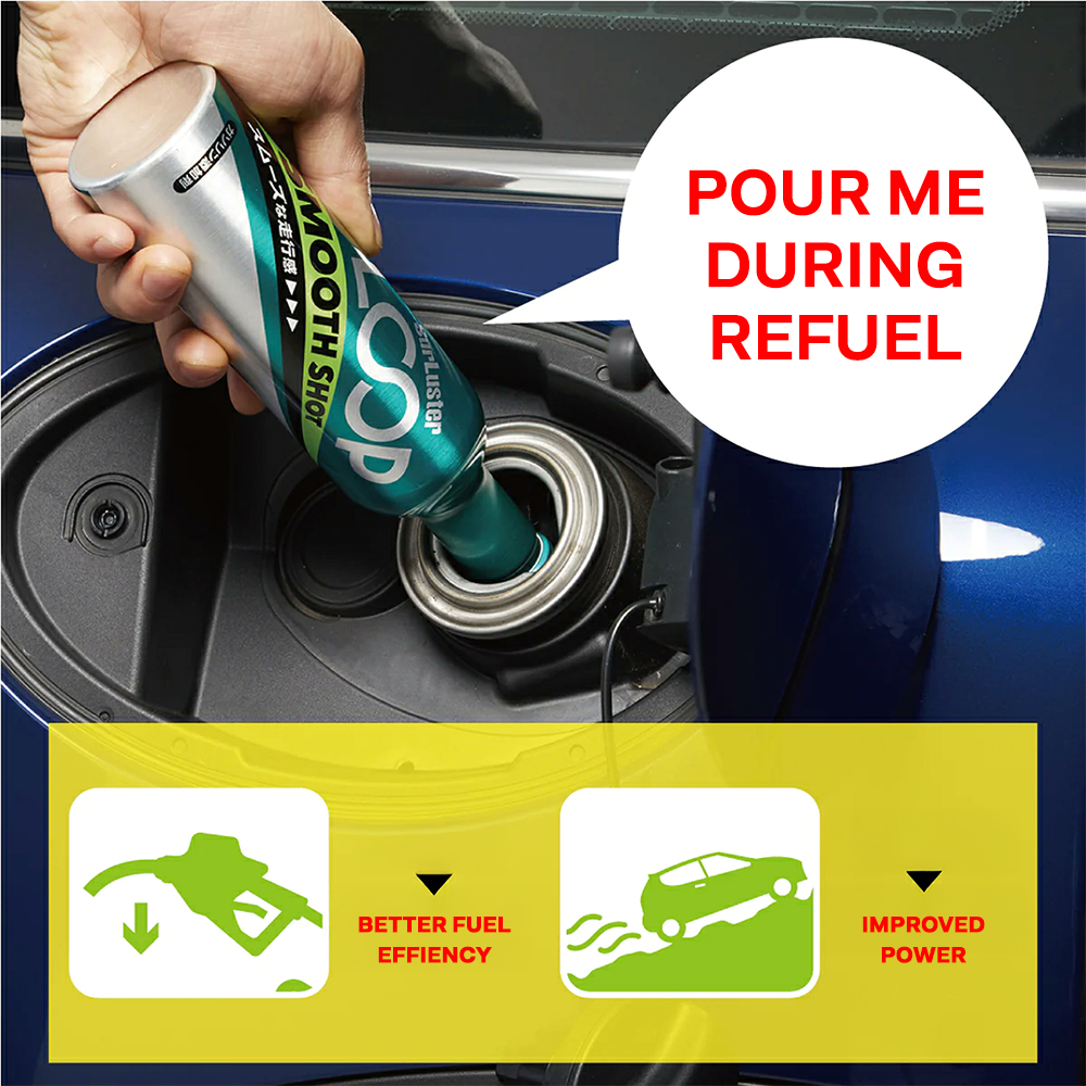 SurLuster Loop Smooth / Power Shot Fuel Additive for Cars & Motorcycles