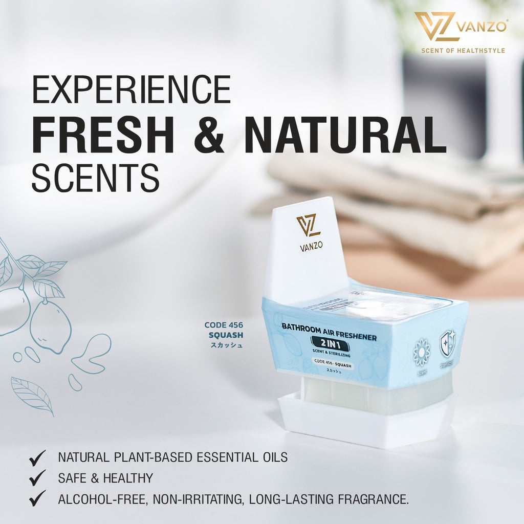 Vanzo Home Bathroom Air Freshener (Heavy Duty)