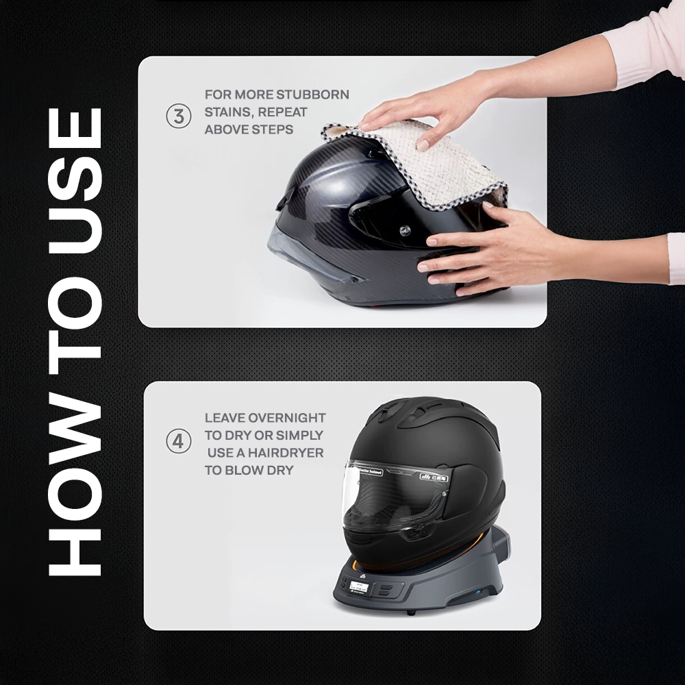 Dr Helmet Cleaning Foam Spray for Motorcycle Helmet Sanitiser Foam