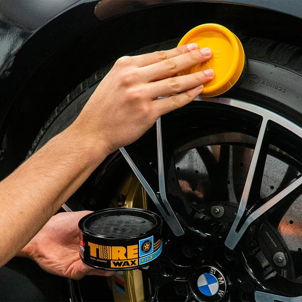 Soft99 Black Tire Wax Tire Coating Plastic Coating 170g
