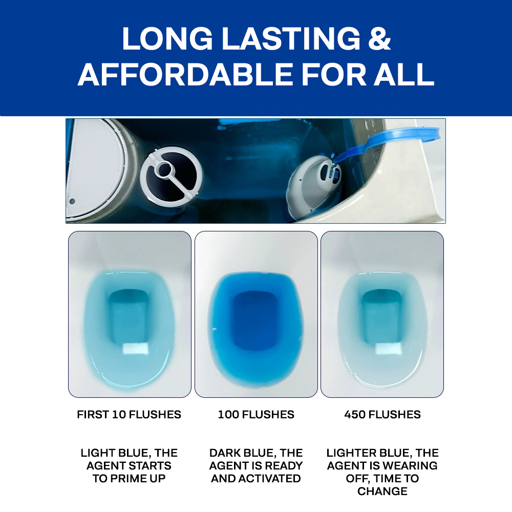 Kobayashi Pharmaceutical Blue Water Toilet Flush Disinfectant