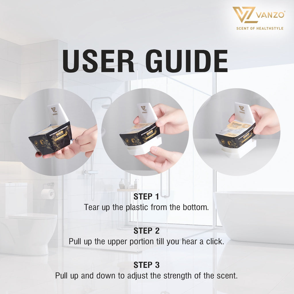 Vanzo Home Bathroom Air Freshener (Heavy Duty)