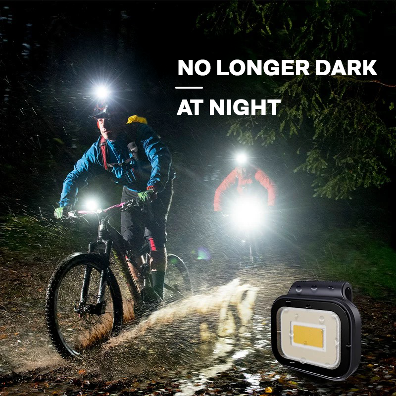 Handfree Magnetic Clip On Portable Flash Light Torchlight Floodlights COB LED Light (Professional Edition)