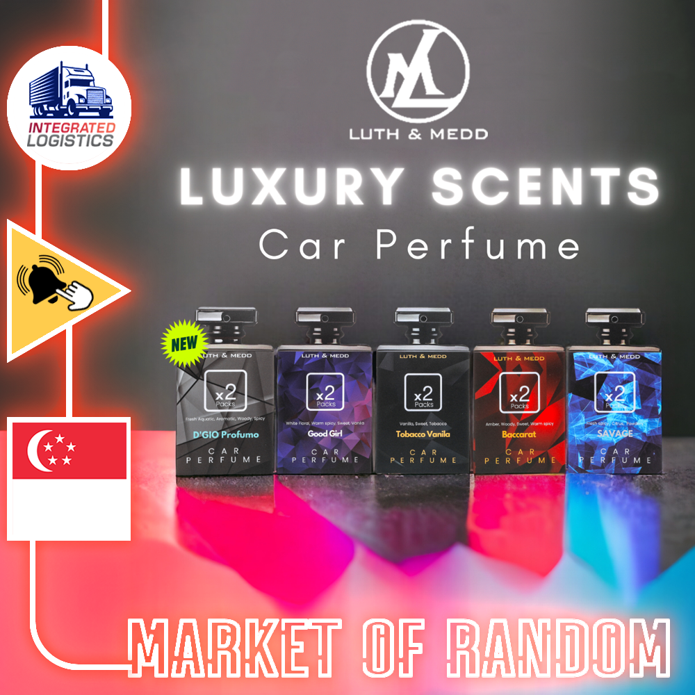 Luth & Medd Car Perfume (Pack of 2s)