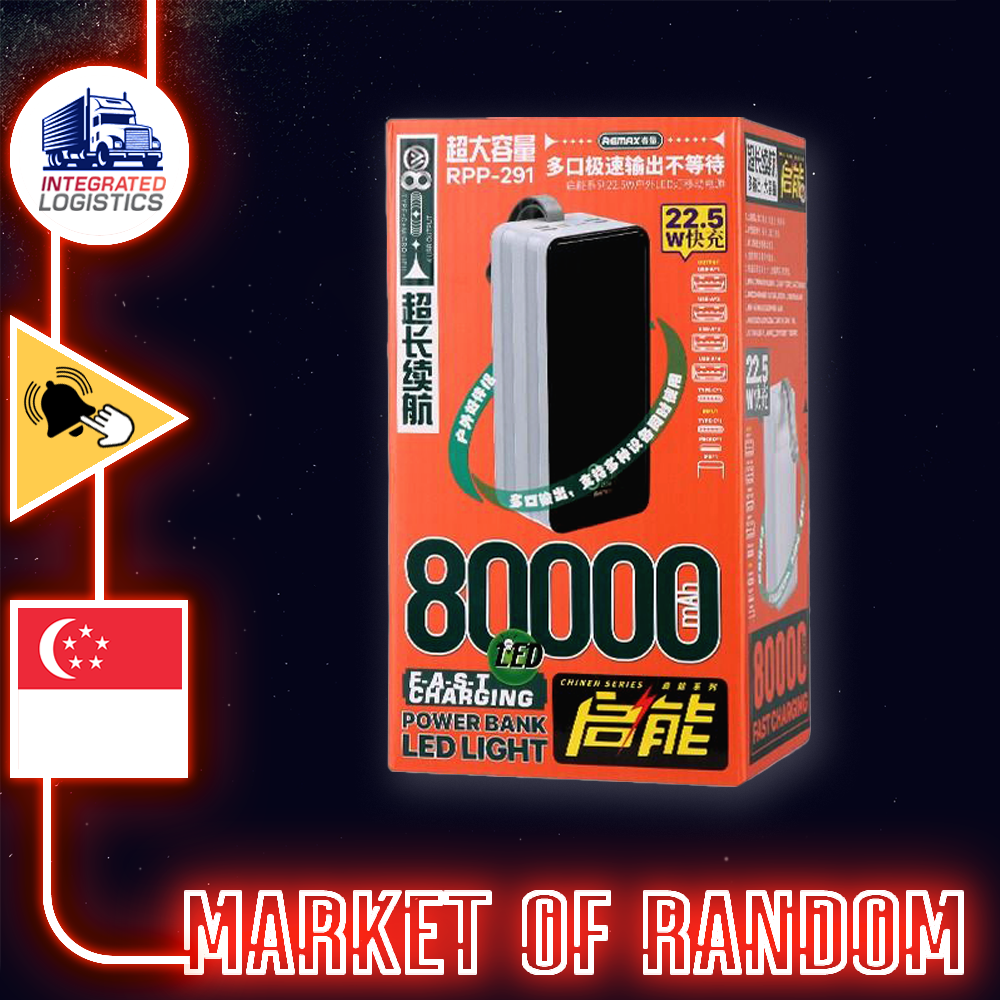 Remax RPP-266/291 80000mAH Portable Power Bank