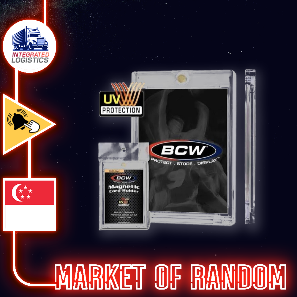 BCW TCG Accessories: Toploaders, Magnetic Case