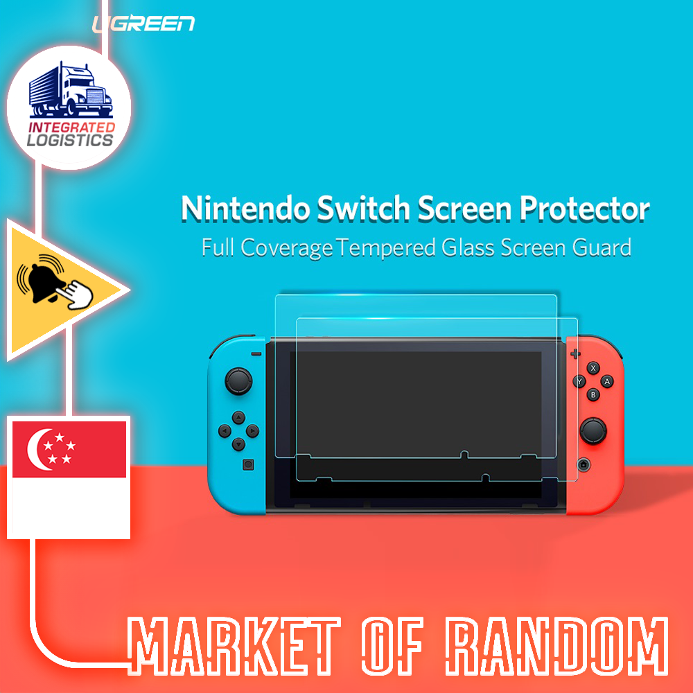 Nintendo Switch 9H Tempered Glass Screen Protector (Pack of 2)