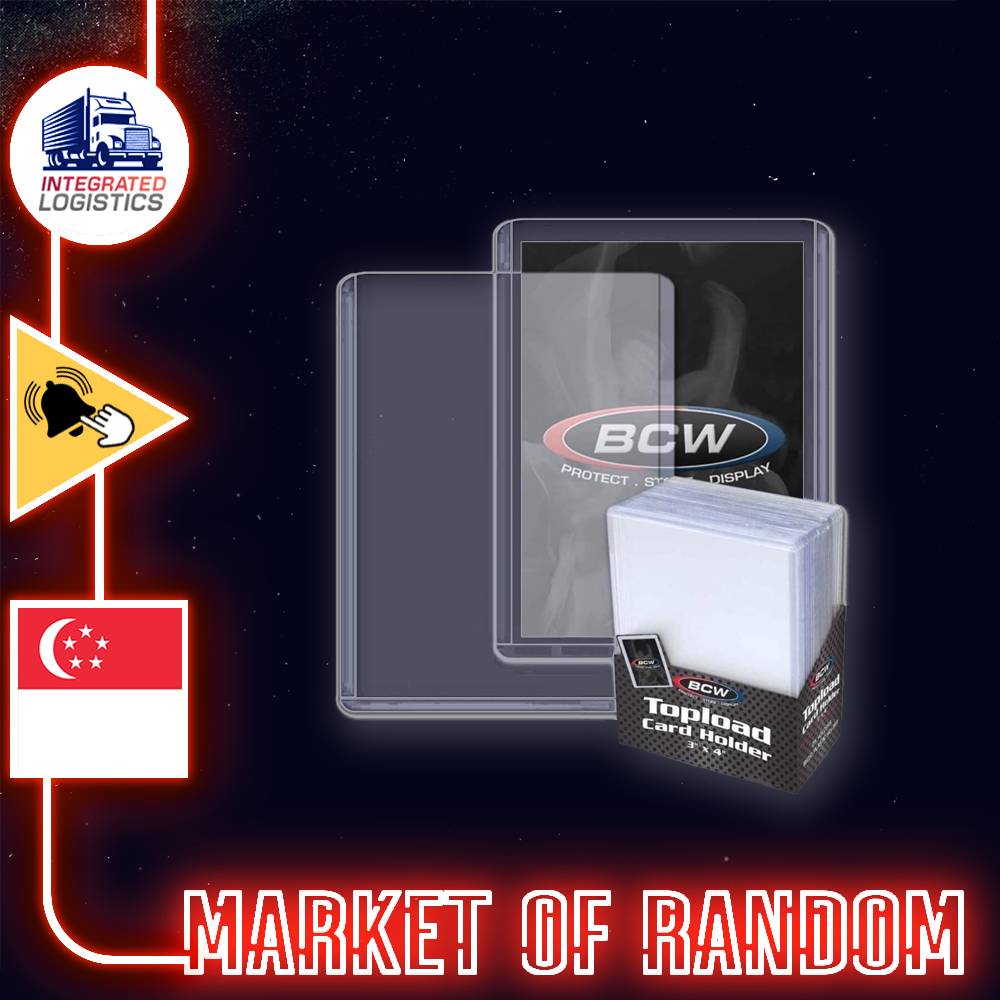 BCW TCG Accessories: Toploaders, Magnetic Case