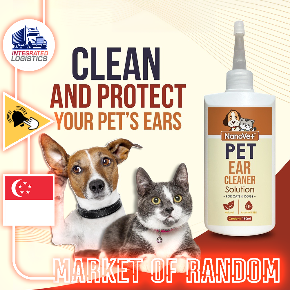 Nanovet Ear Cleaner Solution 150ml