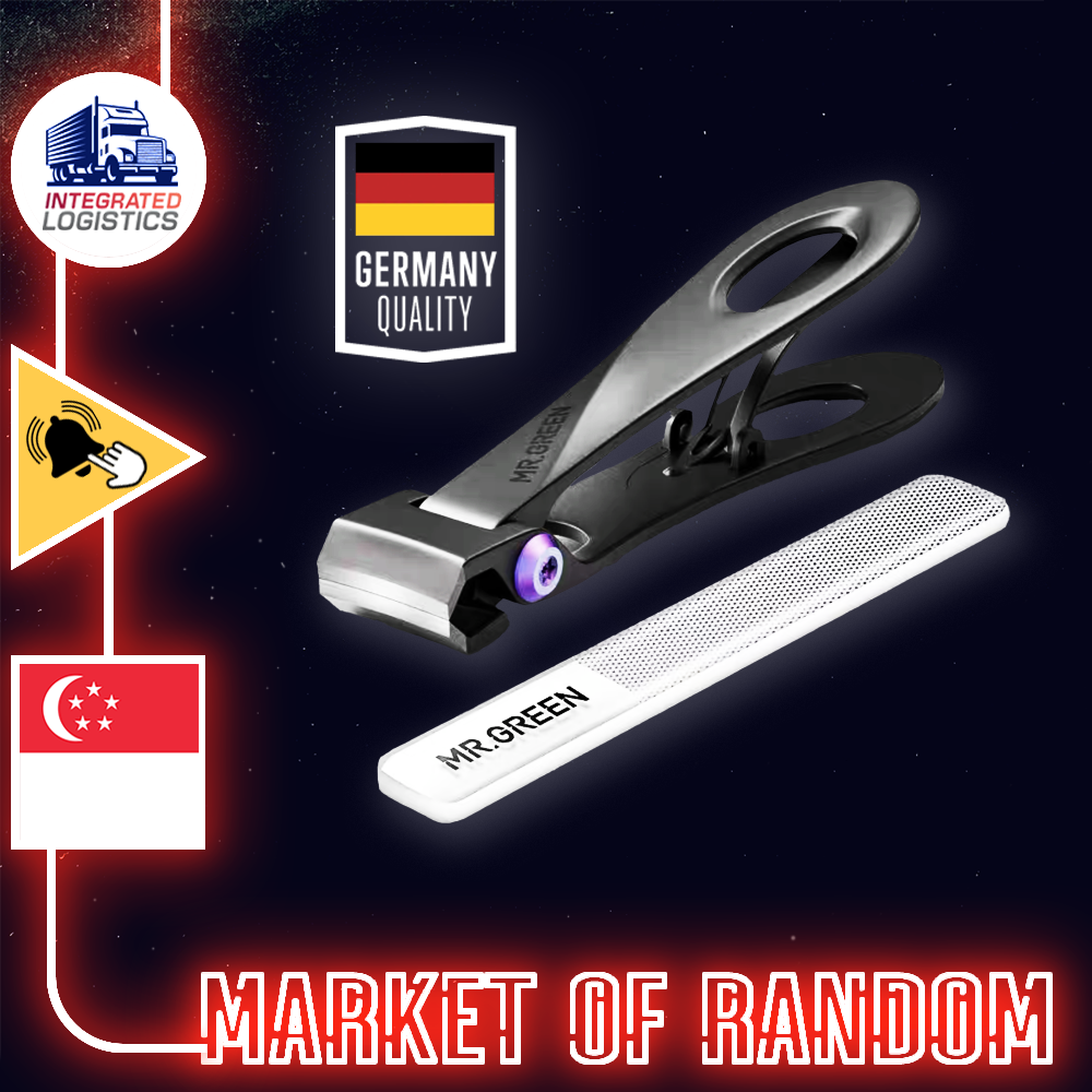 Mr Green Stainless Steel Nail Clipper (Made of recycled materials)