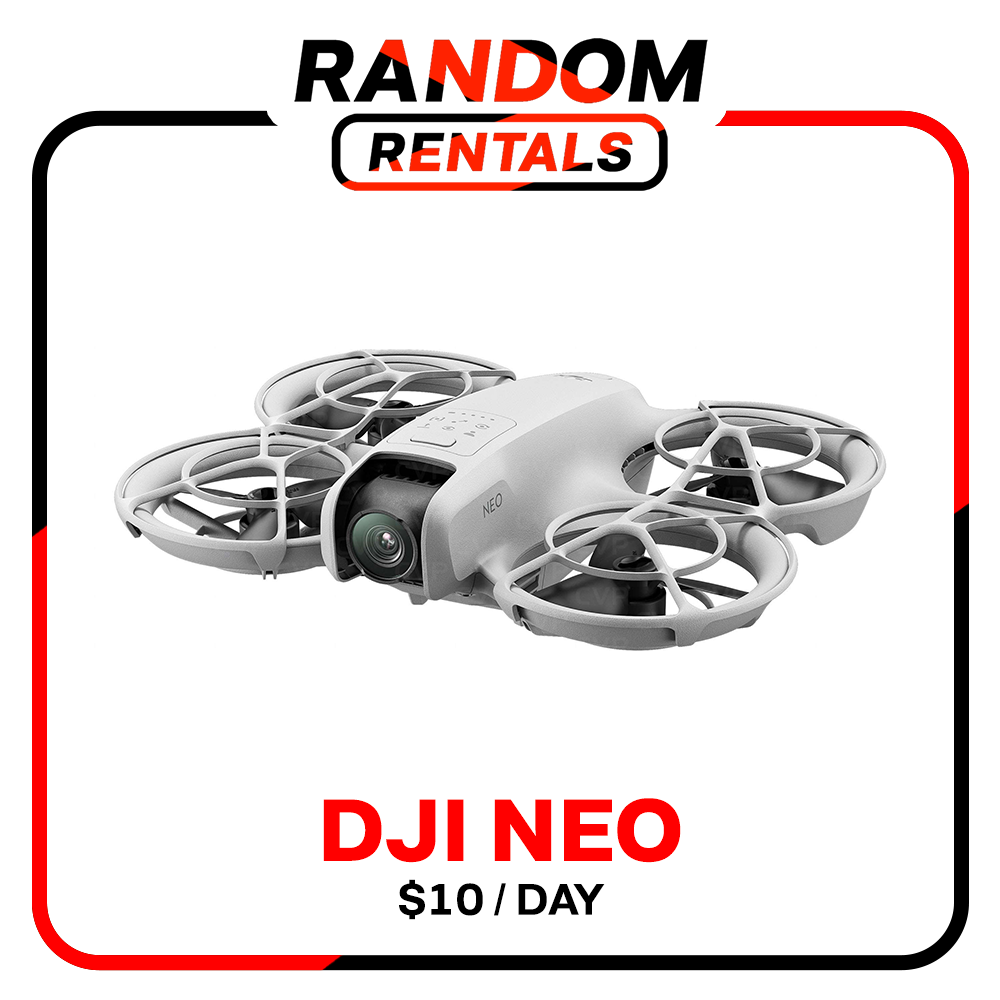 DJI Neo (Fly More Combo) @ $10/day (Random Rentals)