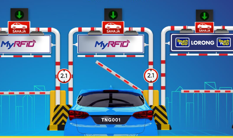 Touch N Go RFID Tag / TNG NFC Card