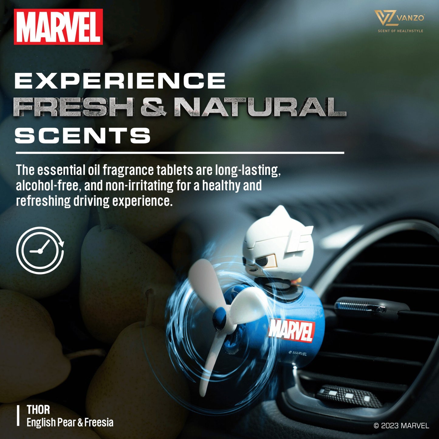Vanzo x Marvels Avengers Series Car Perfume