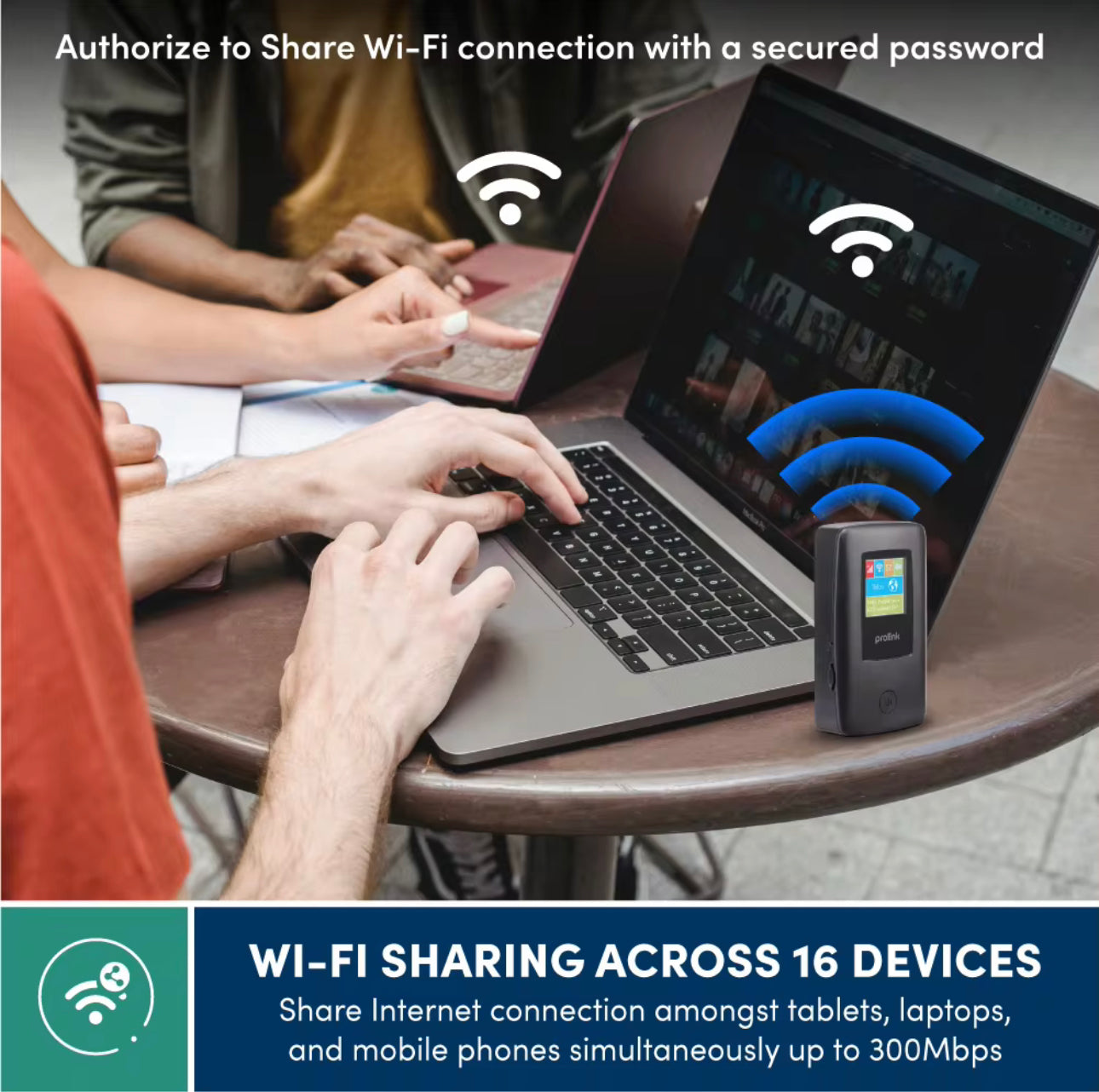 Prolink 4G LTE Portable Mobile Wifi Pocket Wifi Hotpost DL7203E