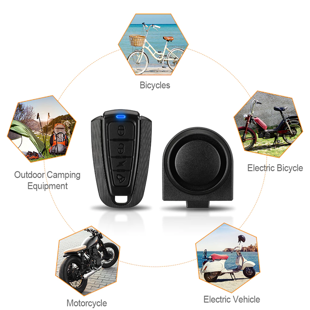 External Alarm for Bicycles/PAB/PMD/Ebike