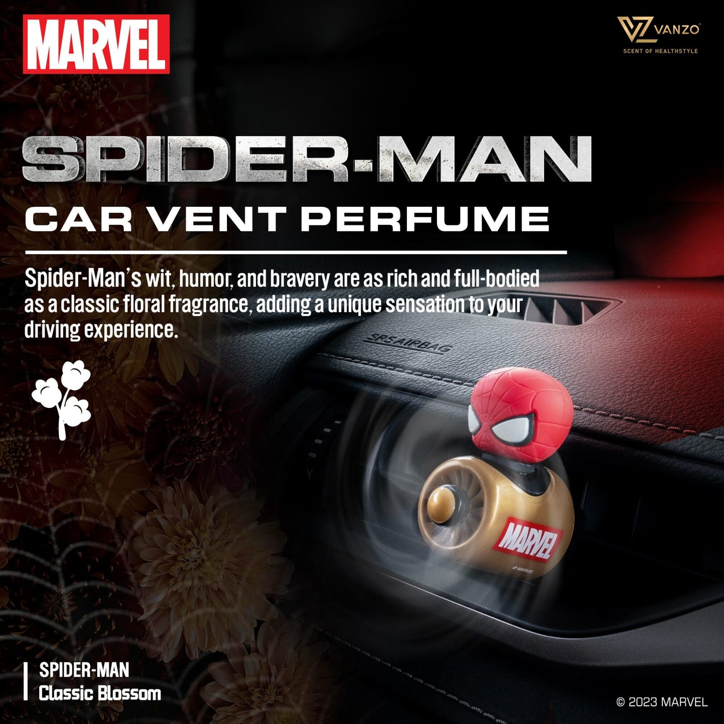 Vanzo x Marvels Avengers Series Car Perfume
