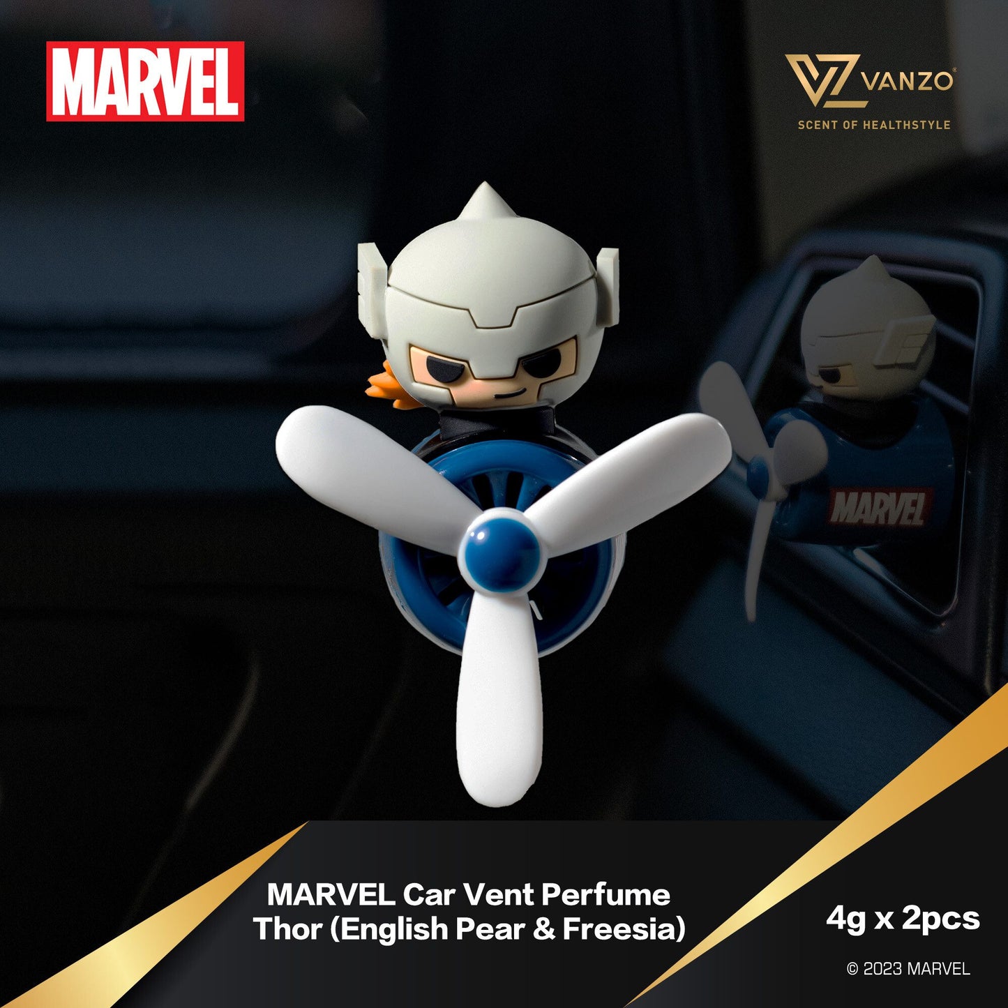 Vanzo x Marvels Avengers Series Car Perfume
