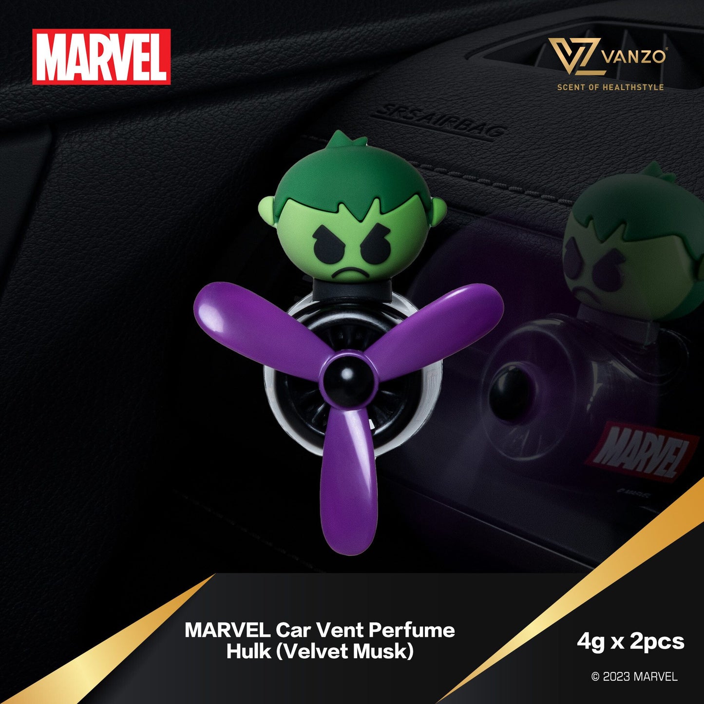 Vanzo x Marvels Avengers Series Car Perfume