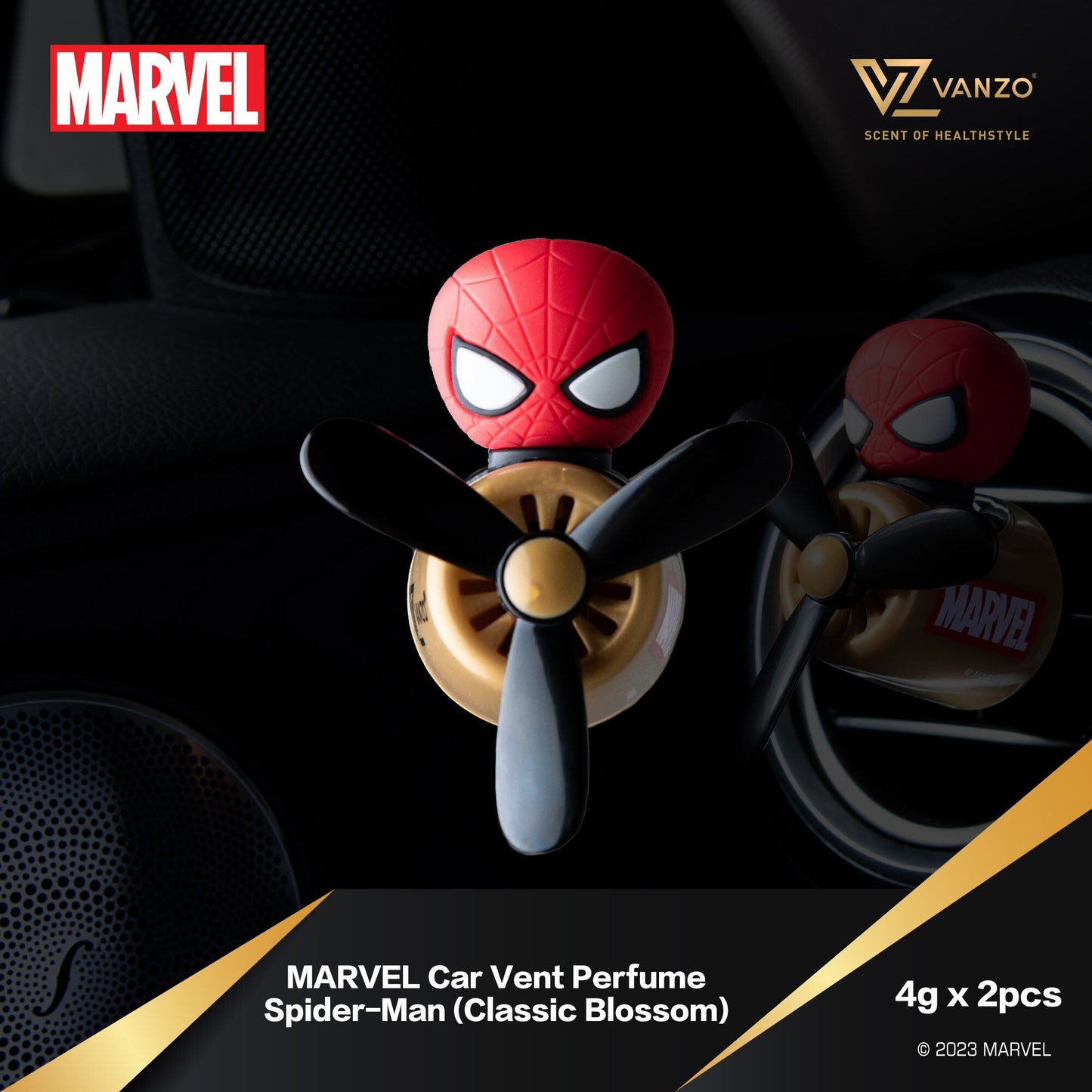 Vanzo x Marvels Avengers Series Car Perfume
