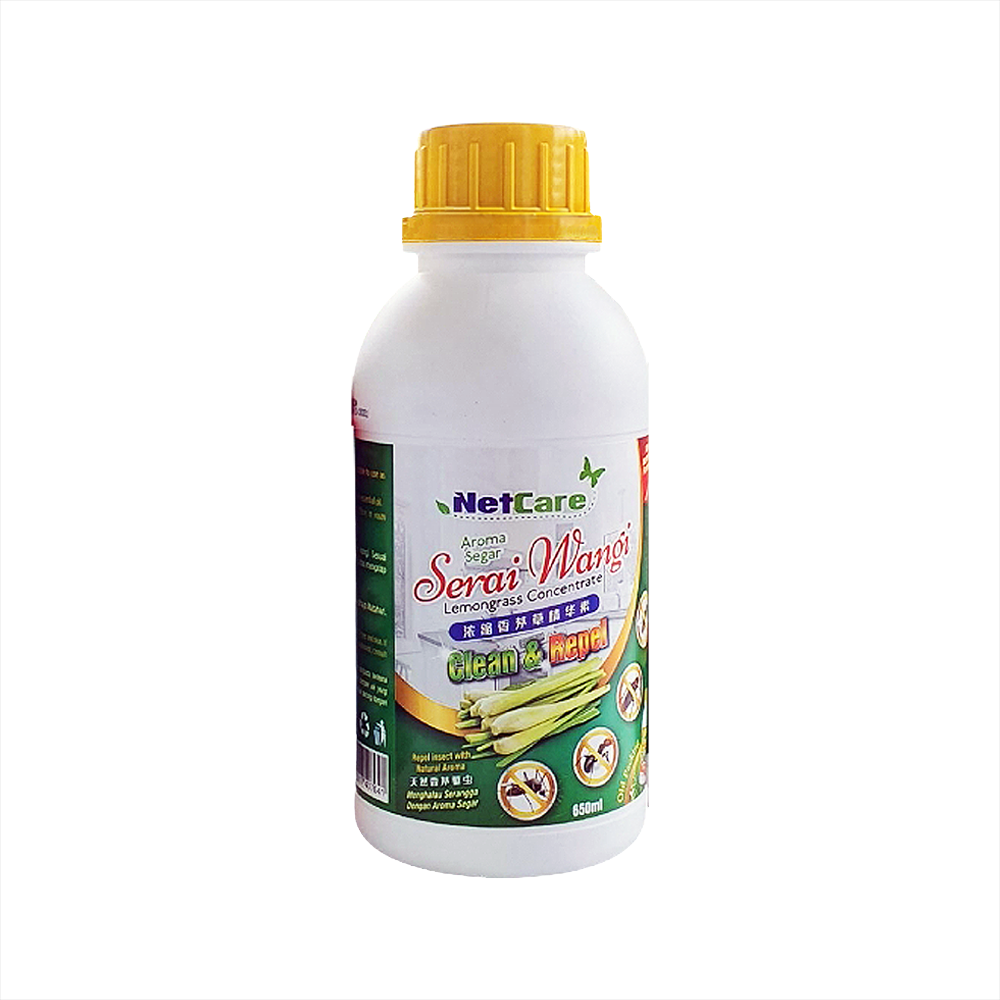Netcare Serai Wangi Lemongrass Insect Pest Spray 100ml/500ml/650ml