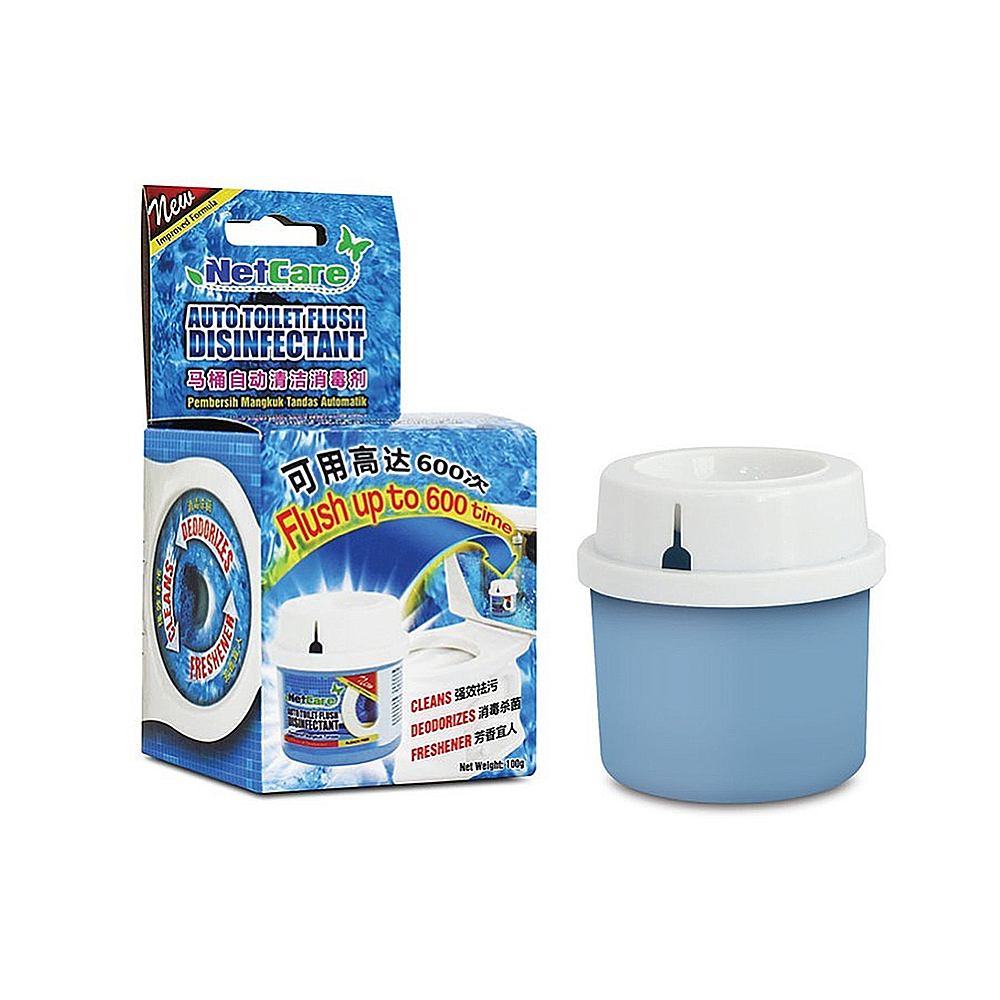 Netcare Auto Toilet Flush Disinfectant 100g