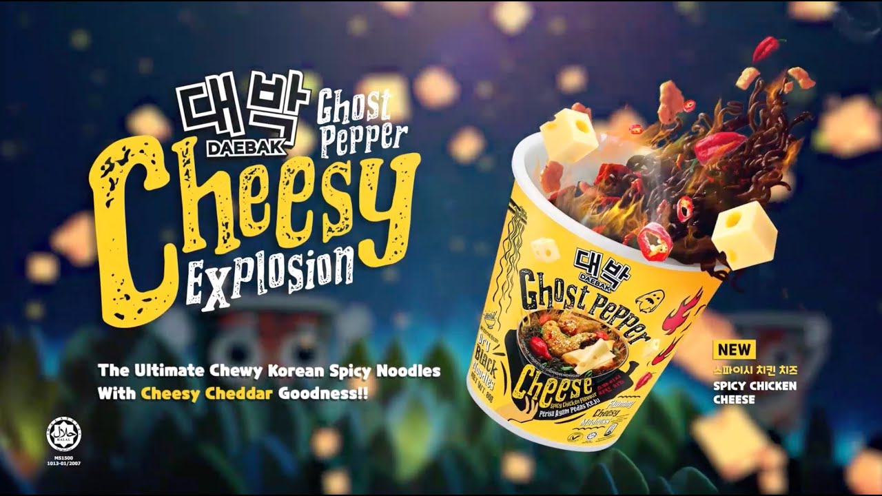 Daebak Ghost Pepper Cheese Noodle