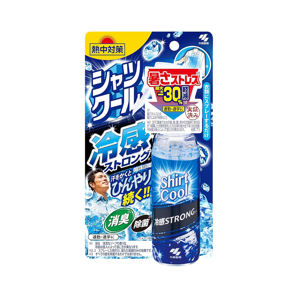 Kobayashi Pharmaceutical Ice Cool Shirt Spray STRONG Large 280ml / Refill 370ml